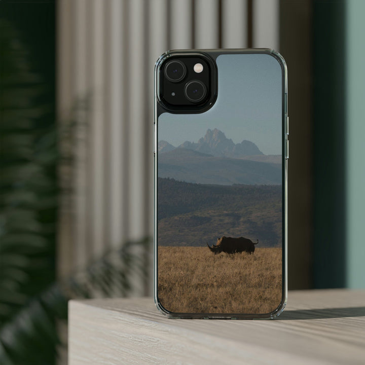 Mt. Kenya and The Bull - Phone Case Featuring Photography Art - Visiting This World