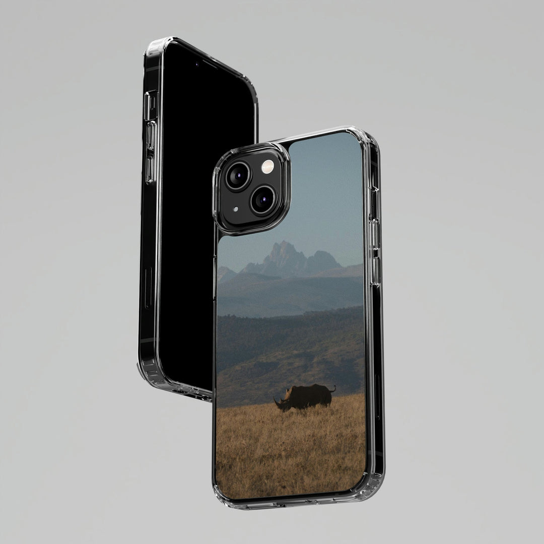 Mt. Kenya and The Bull - Phone Case Featuring Photography Art - Visiting This World