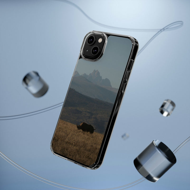 Mt. Kenya and The Bull - Phone Case Featuring Photography Art - Visiting This World