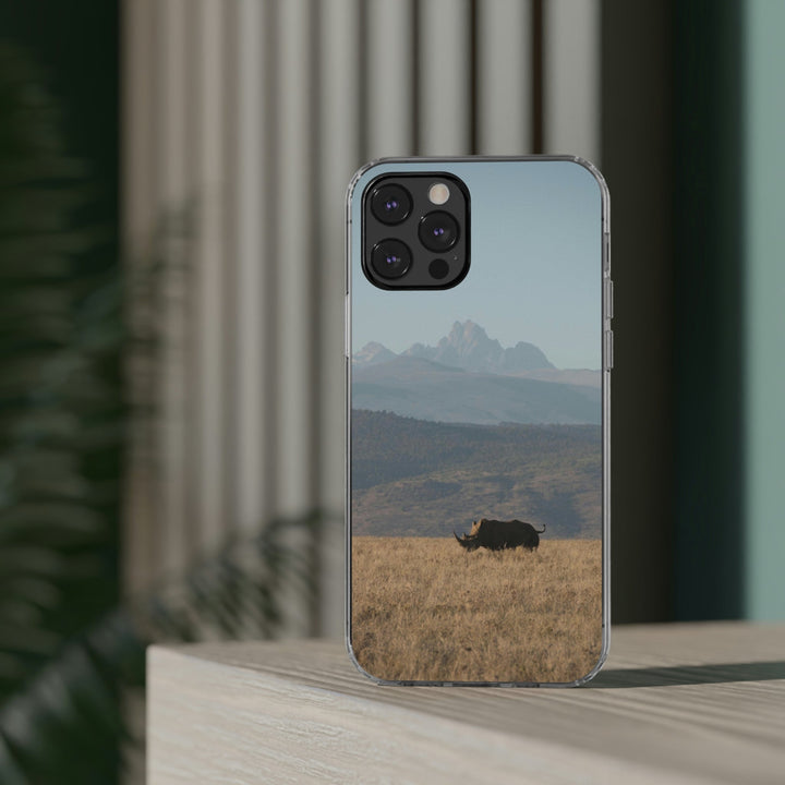 Mt. Kenya and The Bull - Phone Case Featuring Photography Art - Visiting This World