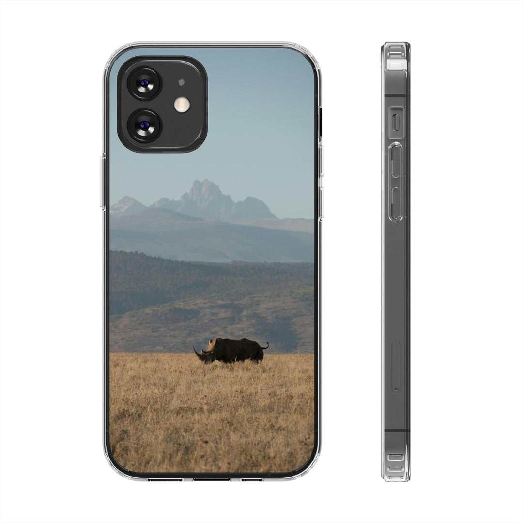 Mt. Kenya and The Bull - Phone Case Featuring Photography Art - Visiting This World