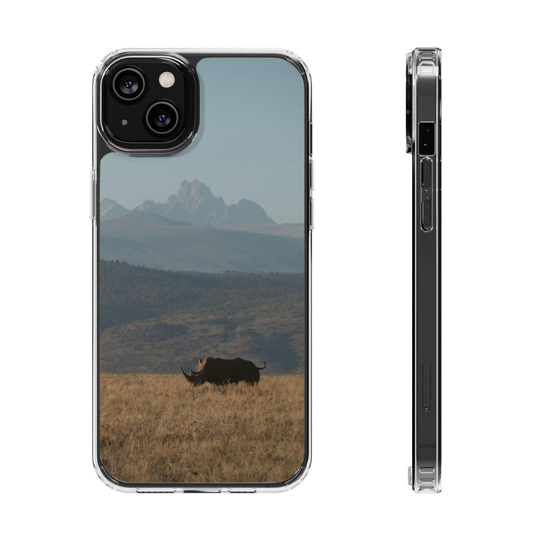 Mt. Kenya and The Bull - Phone Case Featuring Photography Art - Visiting This World