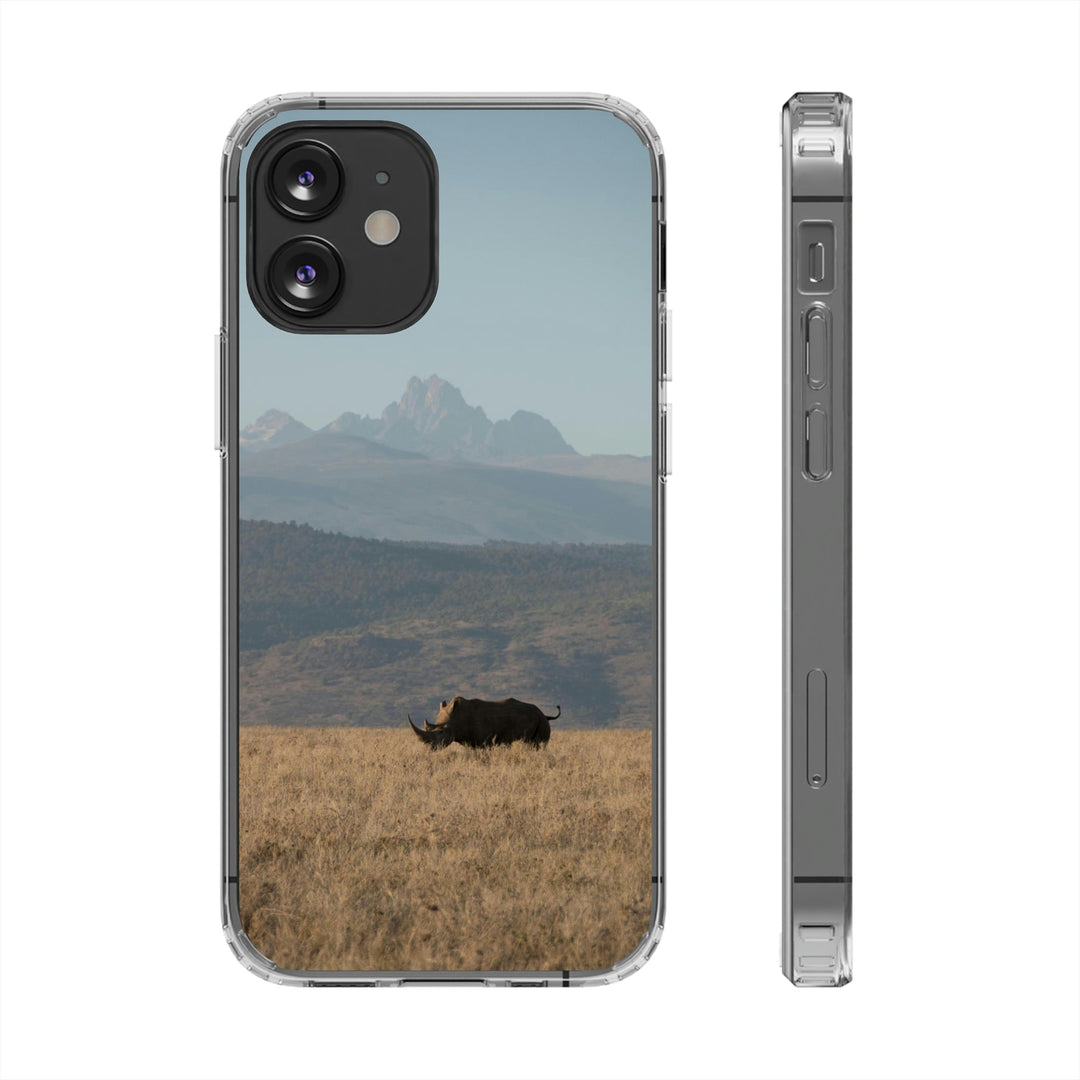 Mt. Kenya and The Bull - Phone Case Featuring Photography Art - Visiting This World