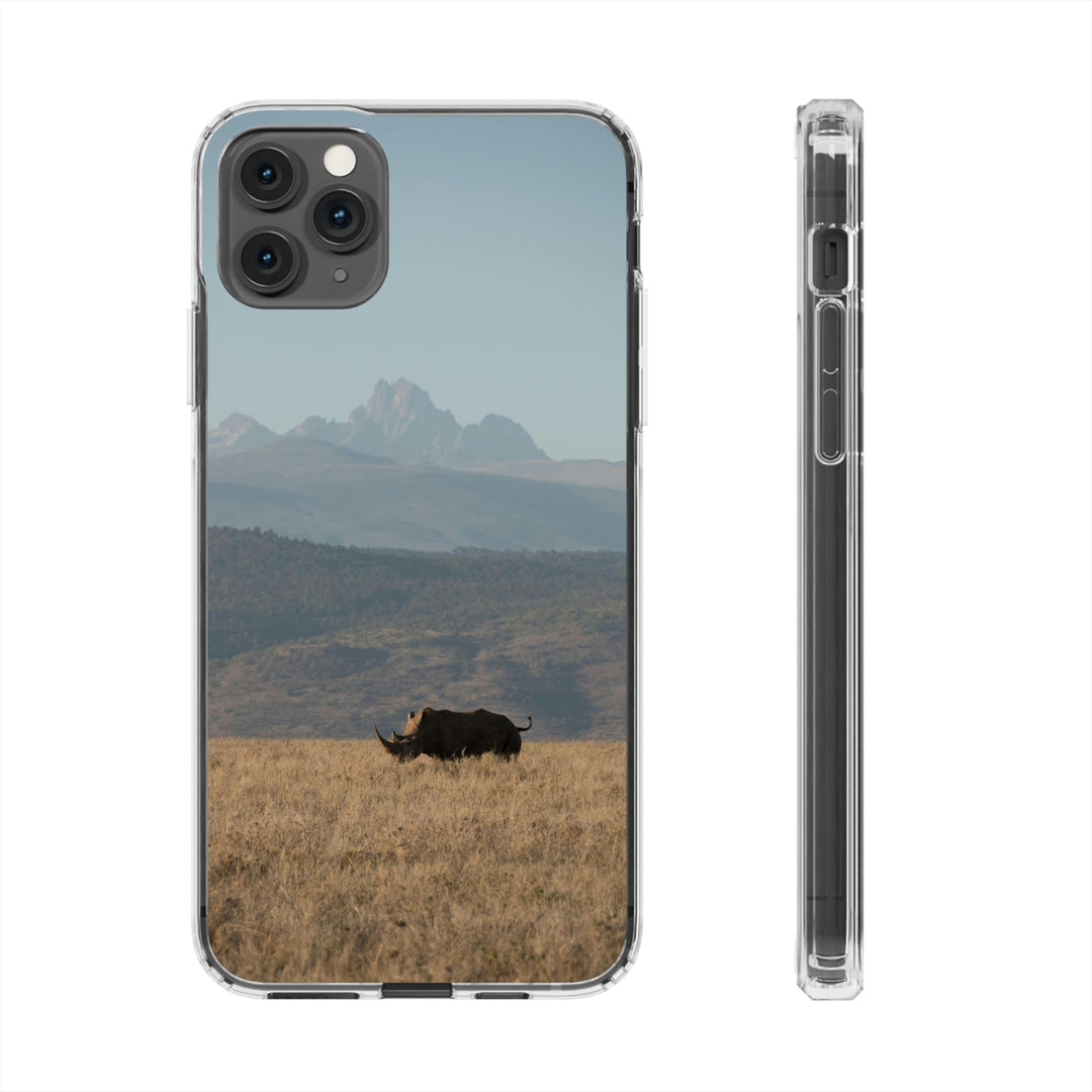 Mt. Kenya and The Bull - Phone Case Featuring Photography Art - Visiting This World