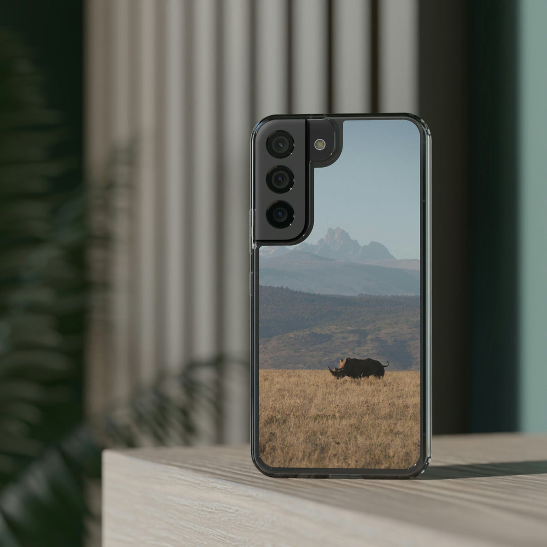 Mt. Kenya and The Bull - Phone Case Featuring Photography Art - Visiting This World