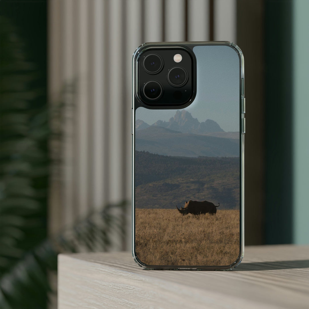 Mt. Kenya and The Bull - Phone Case Featuring Photography Art - Visiting This World