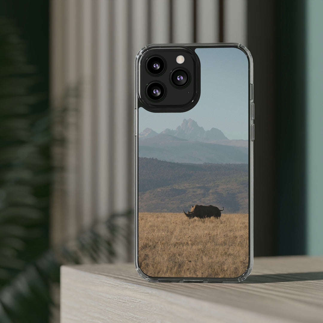 Mt. Kenya and The Bull - Phone Case Featuring Photography Art - Visiting This World