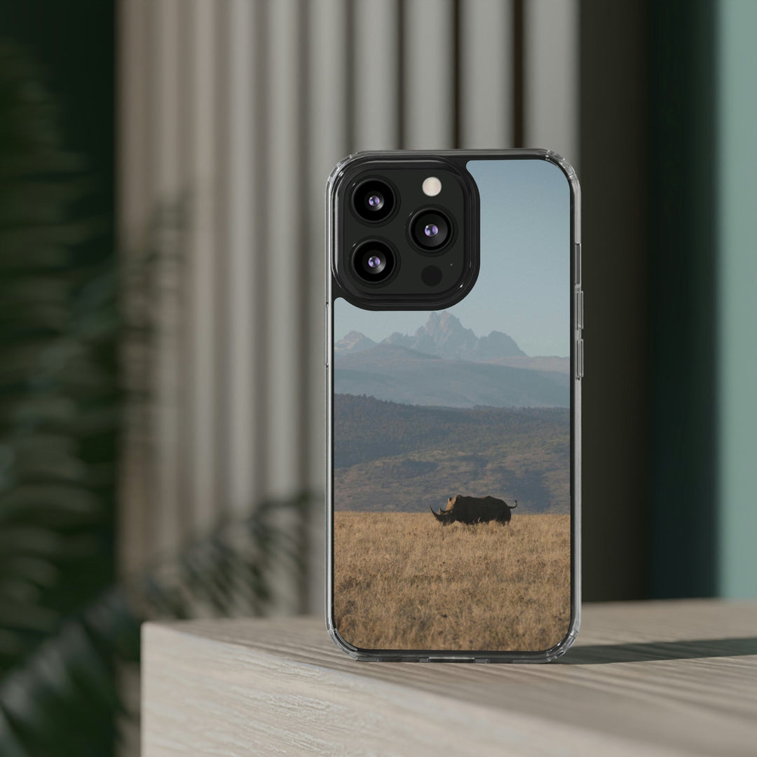 Mt. Kenya and The Bull - Phone Case Featuring Photography Art - Visiting This World