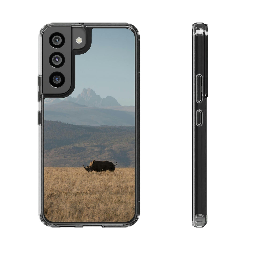 Mt. Kenya and The Bull - Phone Case Featuring Photography Art - Visiting This World