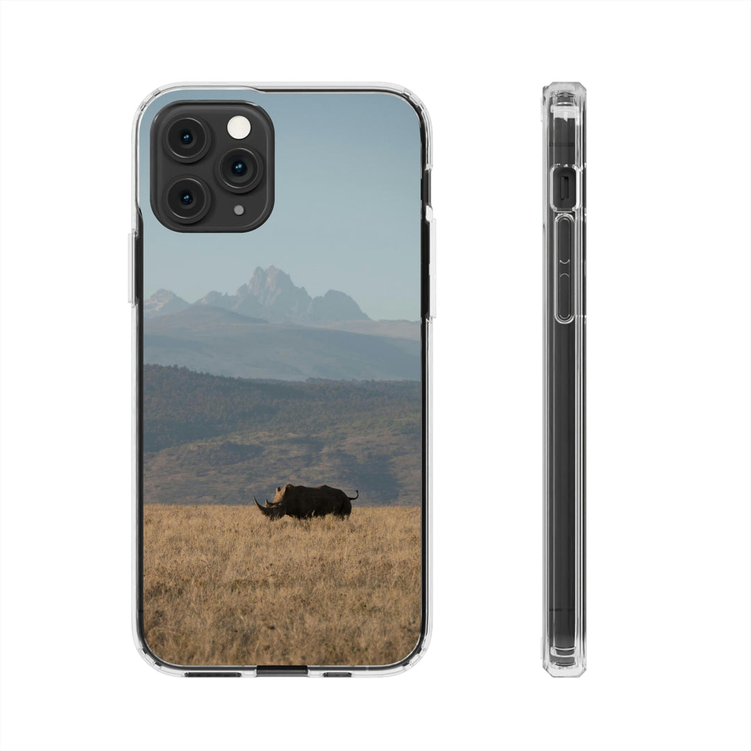 Mt. Kenya and The Bull - Phone Case Featuring Photography Art - Visiting This World