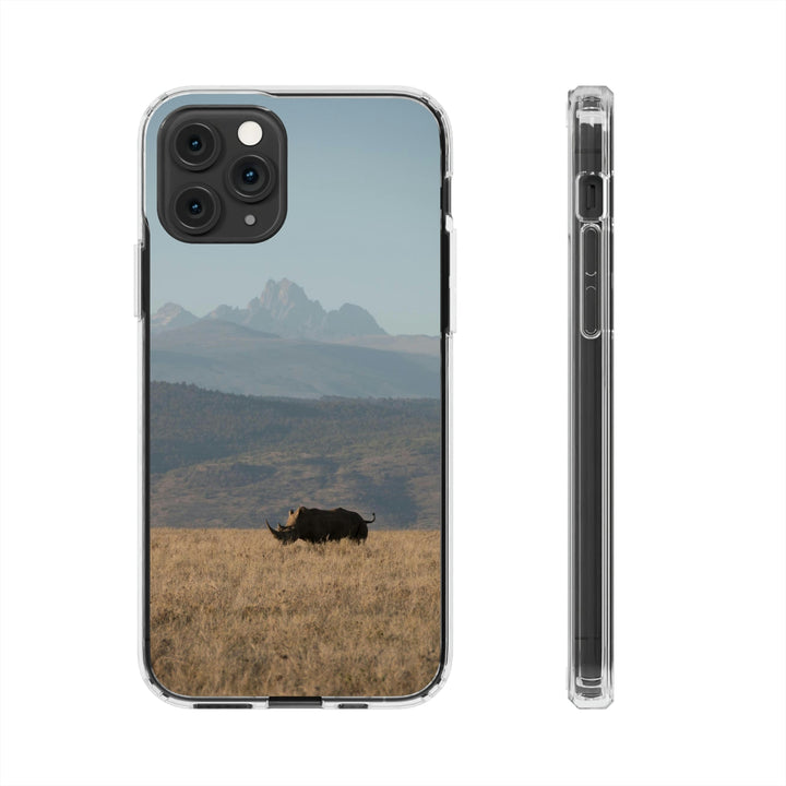 Mt. Kenya and The Bull - Phone Case Featuring Photography Art - Visiting This World