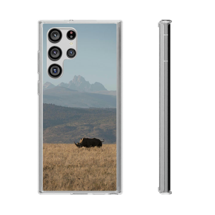 Mt. Kenya and The Bull - Phone Case Featuring Photography Art - Visiting This World