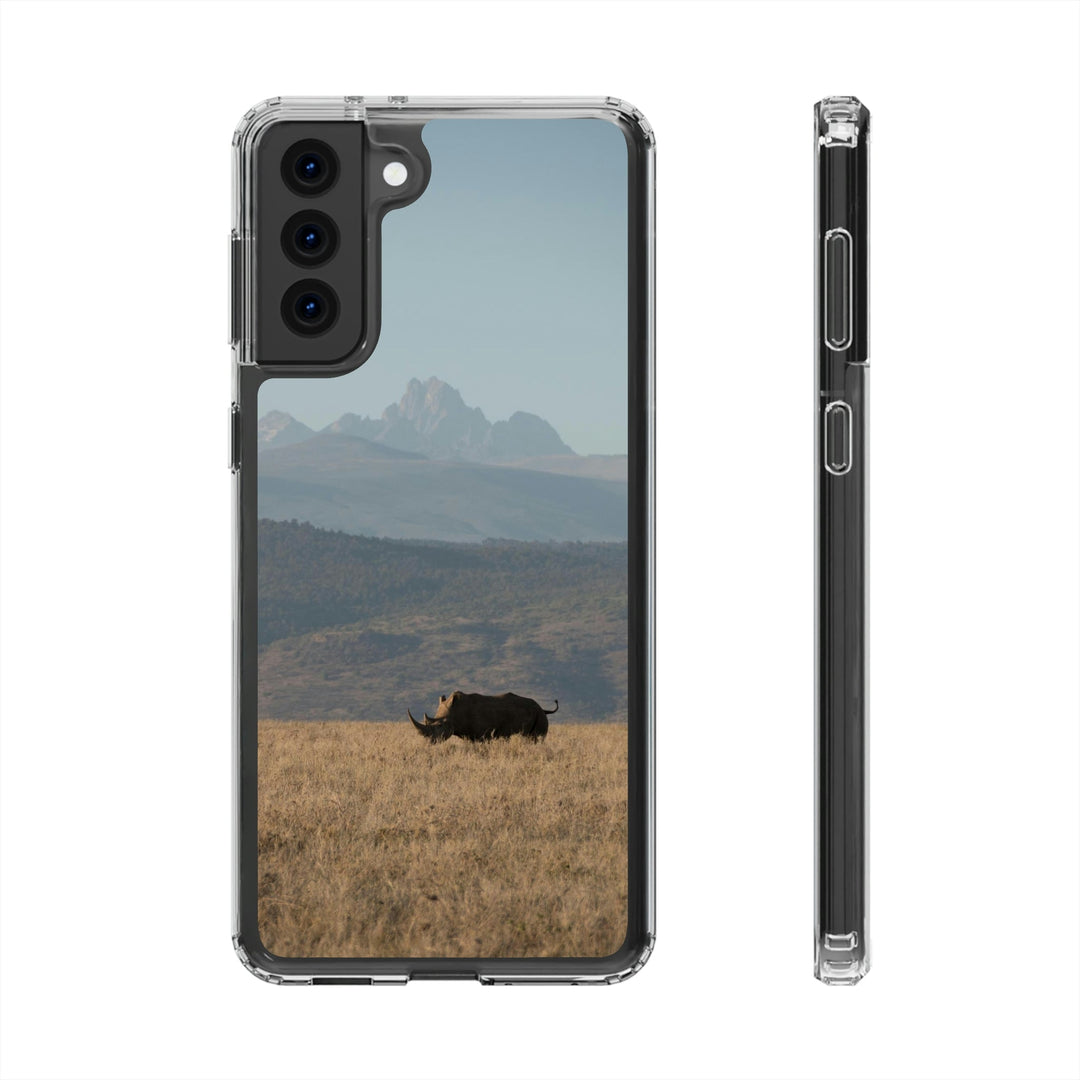 Mt. Kenya and The Bull - Phone Case Featuring Photography Art - Visiting This World