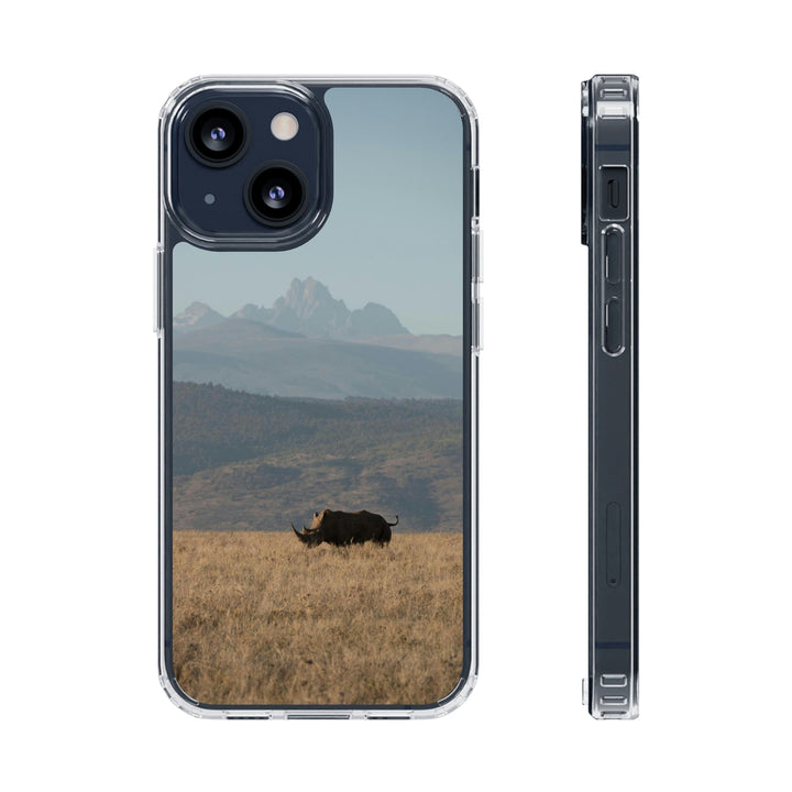 Mt. Kenya and The Bull - Phone Case Featuring Photography Art - Visiting This World