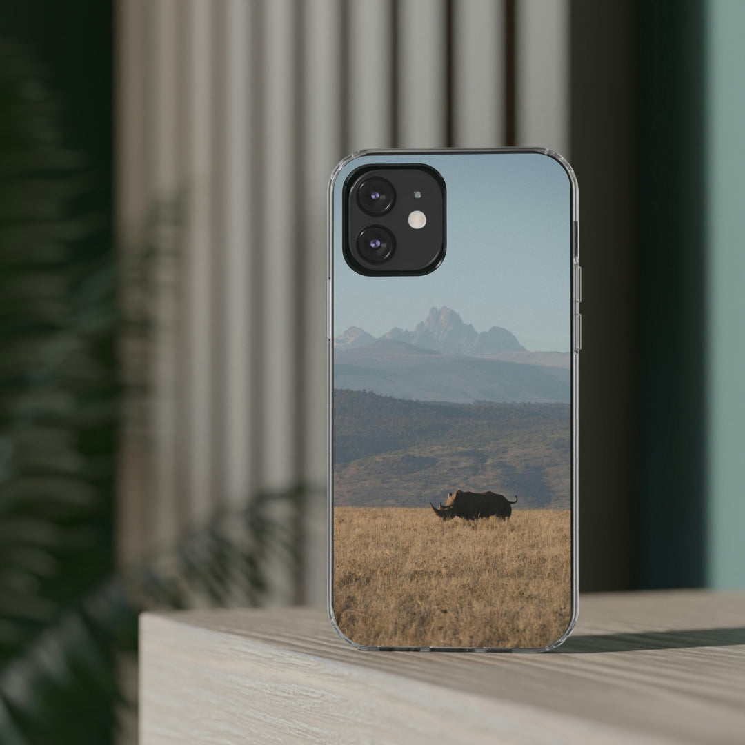 Mt. Kenya and The Bull - Phone Case Featuring Photography Art - Visiting This World