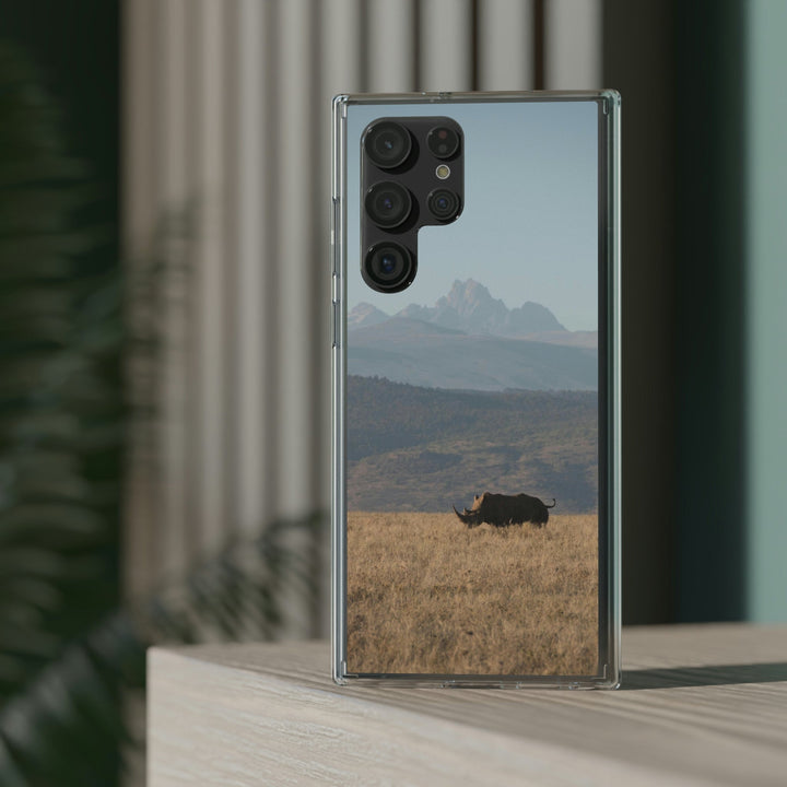 Mt. Kenya and The Bull - Phone Case Featuring Photography Art - Visiting This World