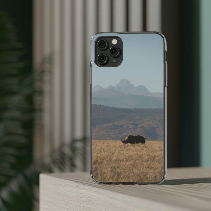 Mt. Kenya and The Bull - Phone Case Featuring Photography Art - Visiting This World