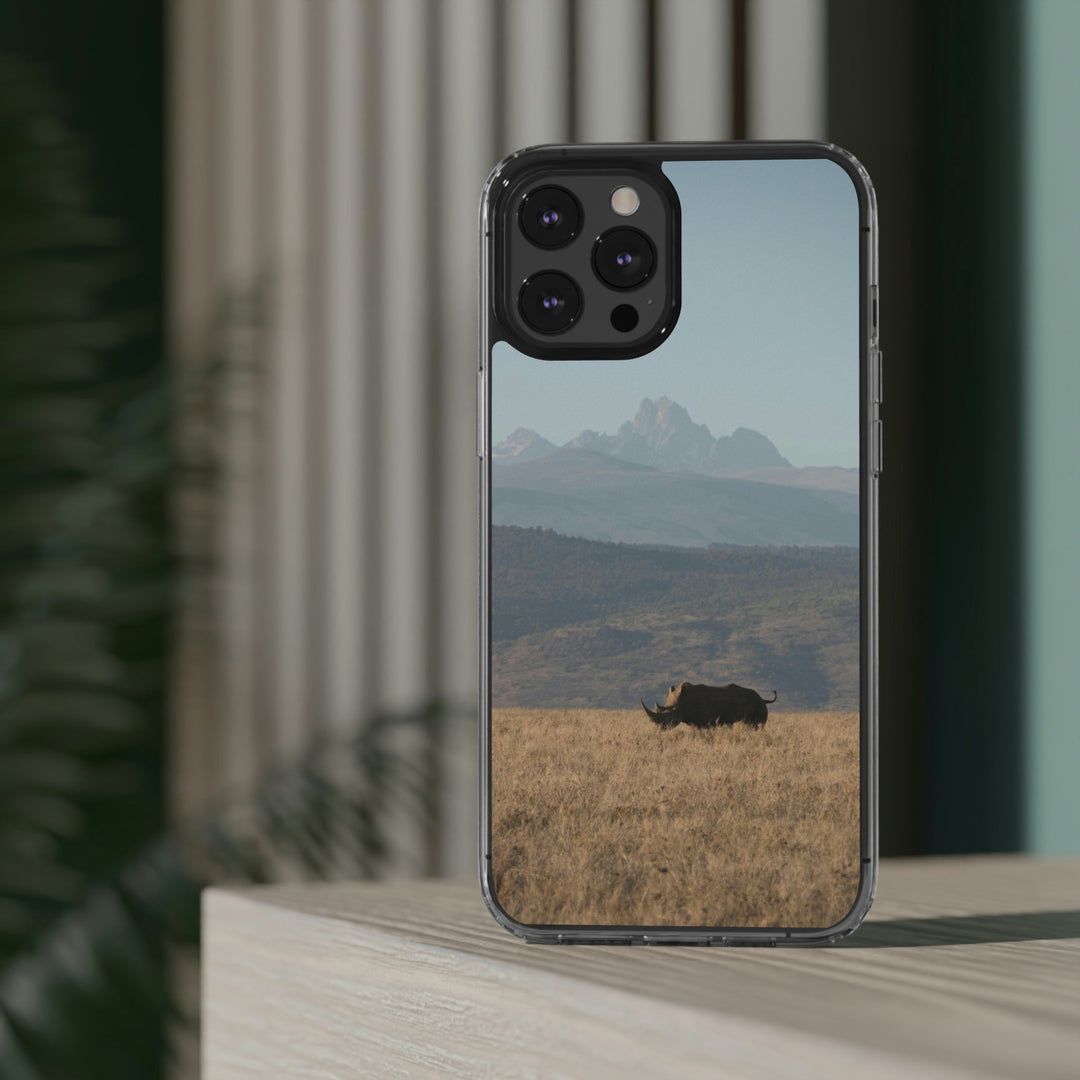 Mt. Kenya and The Bull - Phone Case Featuring Photography Art - Visiting This World