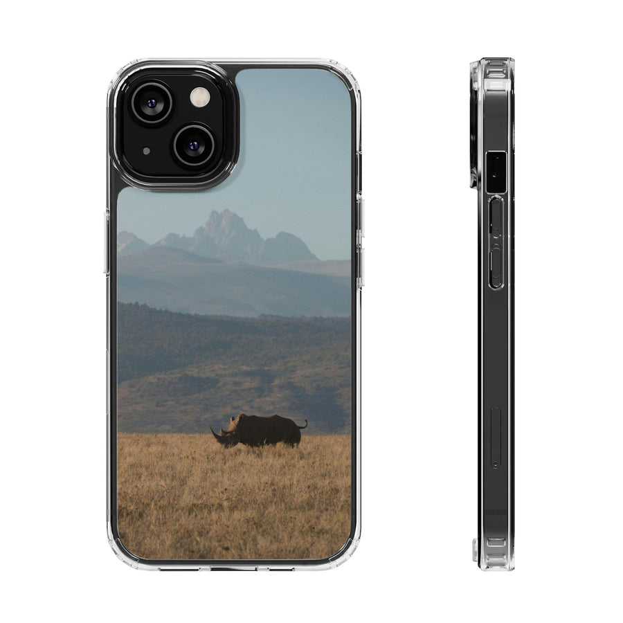 Mt. Kenya and The Bull - Phone Case Featuring Photography Art - Visiting This World