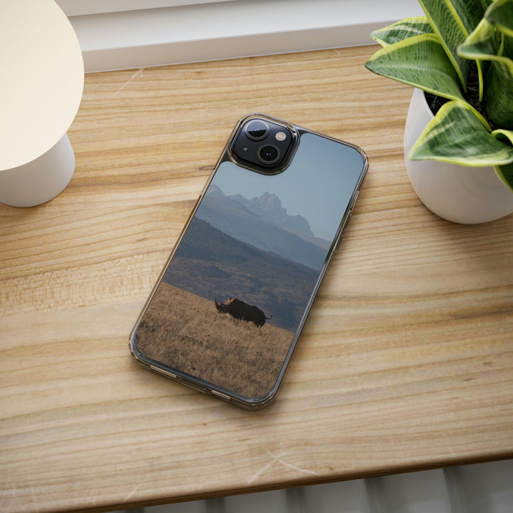 Mt. Kenya and The Bull - Phone Case Featuring Photography Art - Visiting This World