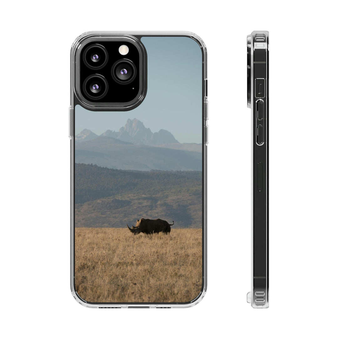 Mt. Kenya and The Bull - Phone Case Featuring Photography Art - Visiting This World