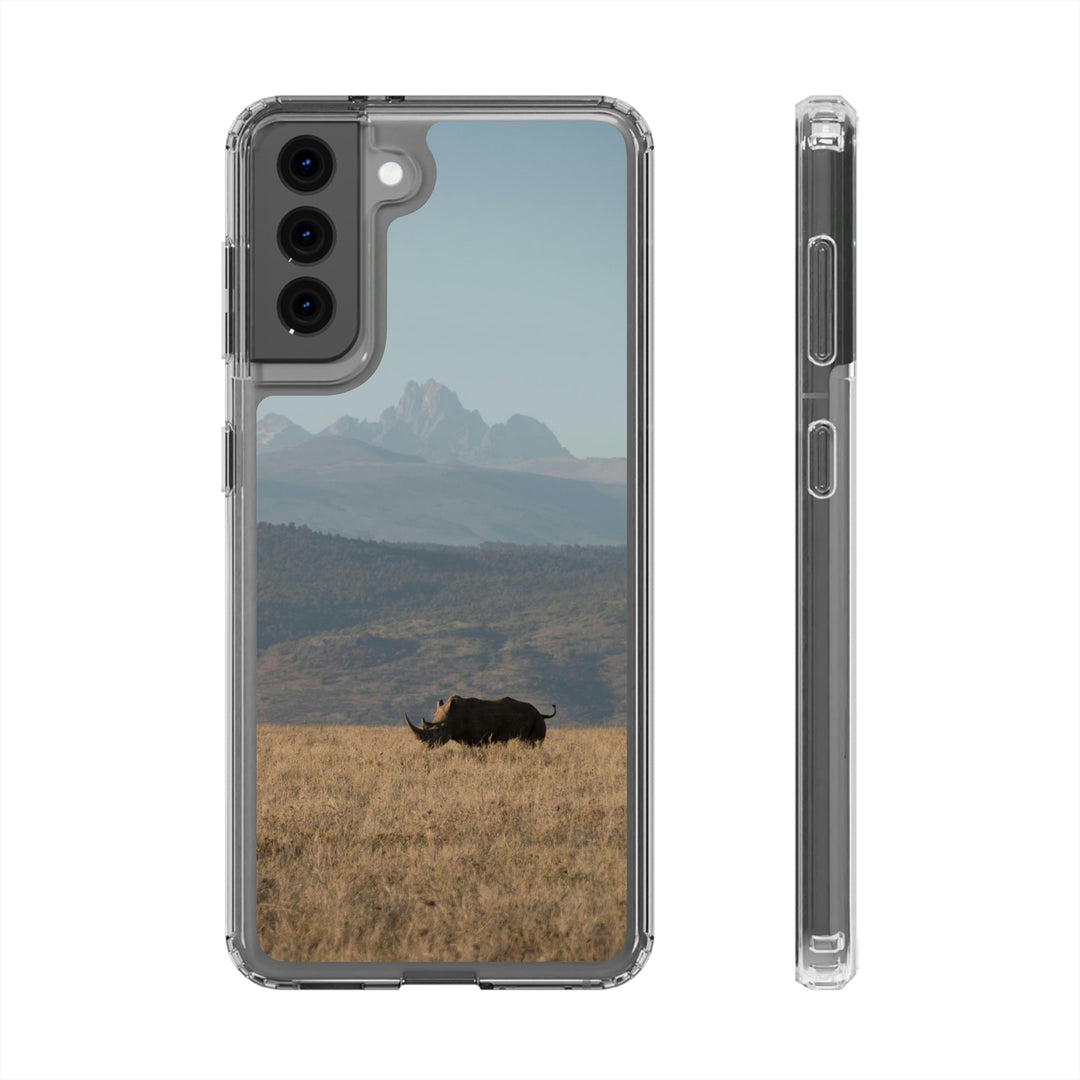 Mt. Kenya and The Bull - Phone Case Featuring Photography Art - Visiting This World