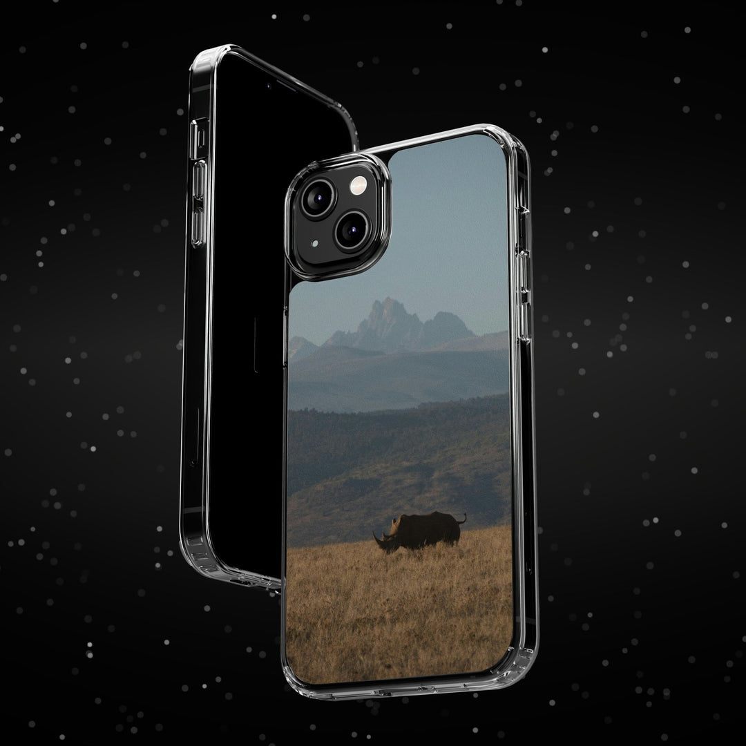 Mt. Kenya and The Bull - Phone Case Featuring Photography Art - Visiting This World