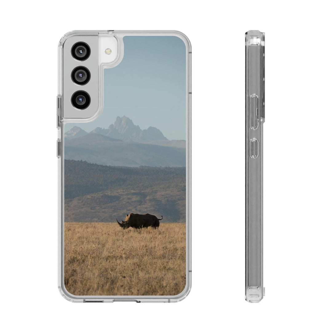 Mt. Kenya and The Bull - Phone Case Featuring Photography Art - Visiting This World