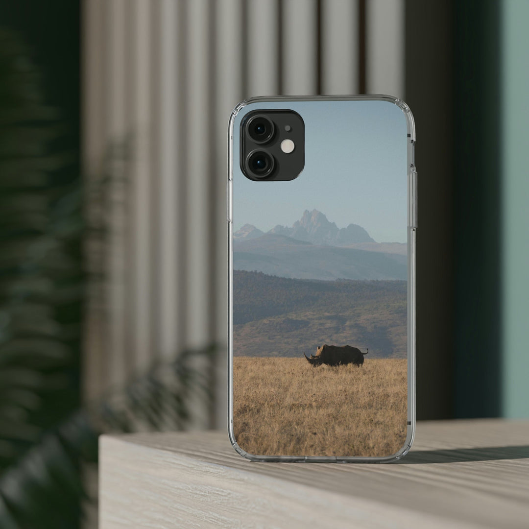 Mt. Kenya and The Bull - Phone Case Featuring Photography Art - Visiting This World