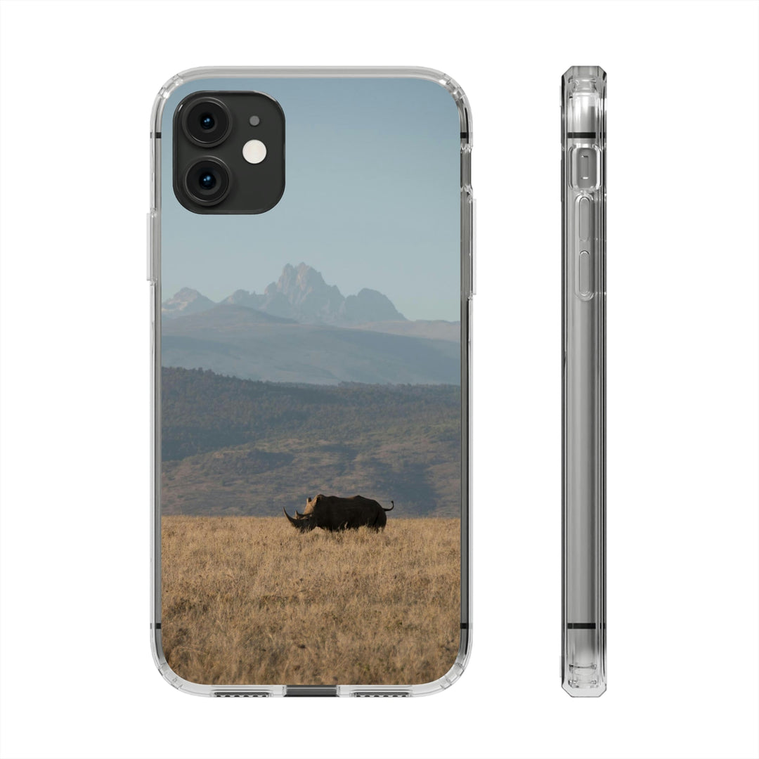 Mt. Kenya and The Bull - Phone Case Featuring Photography Art - Visiting This World