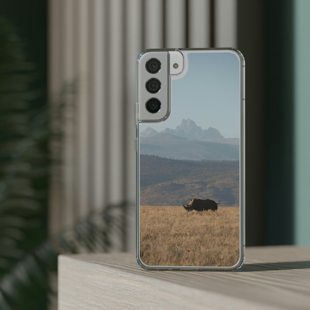 Mt. Kenya and The Bull - Phone Case Featuring Photography Art - Visiting This World