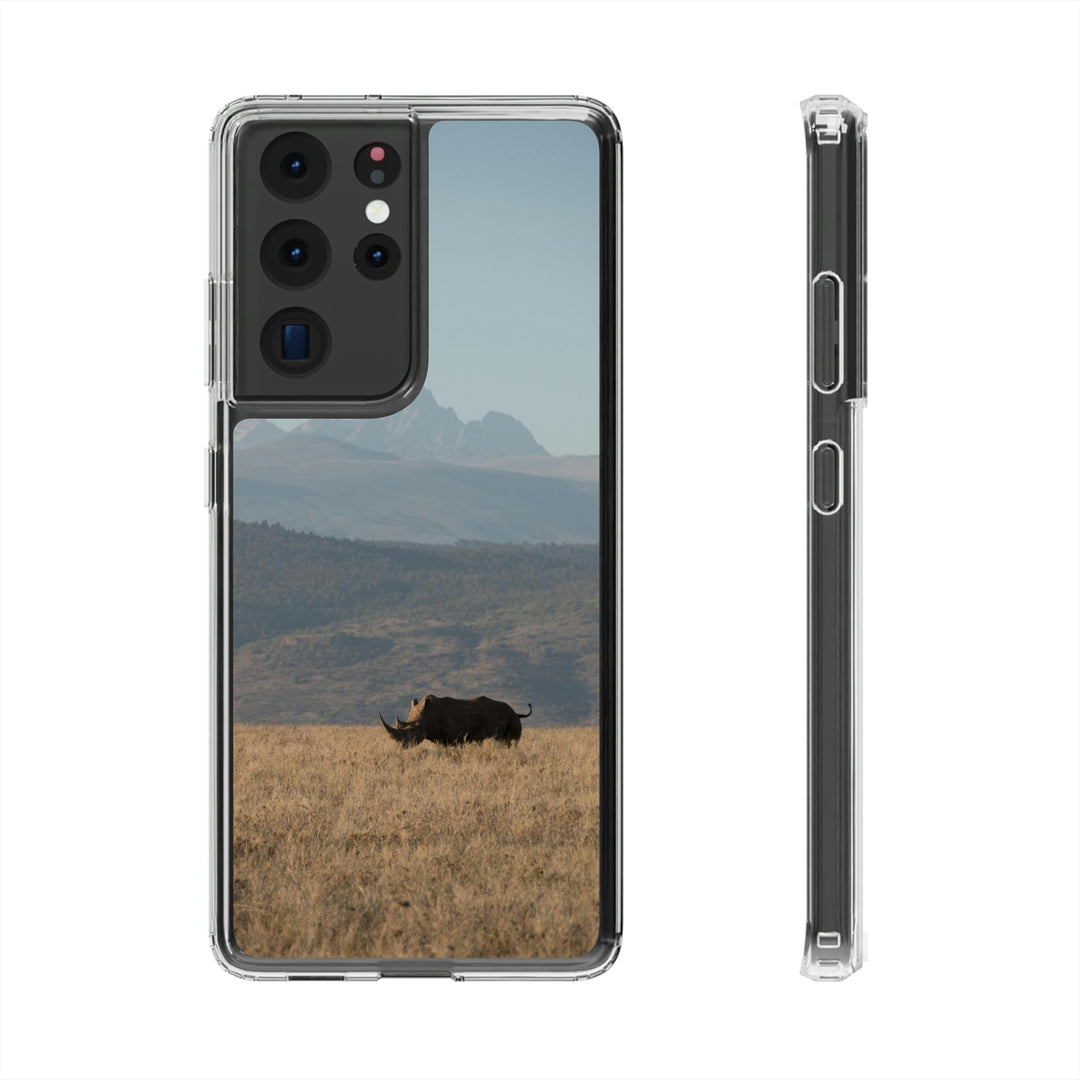 Mt. Kenya and The Bull - Phone Case Featuring Photography Art - Visiting This World