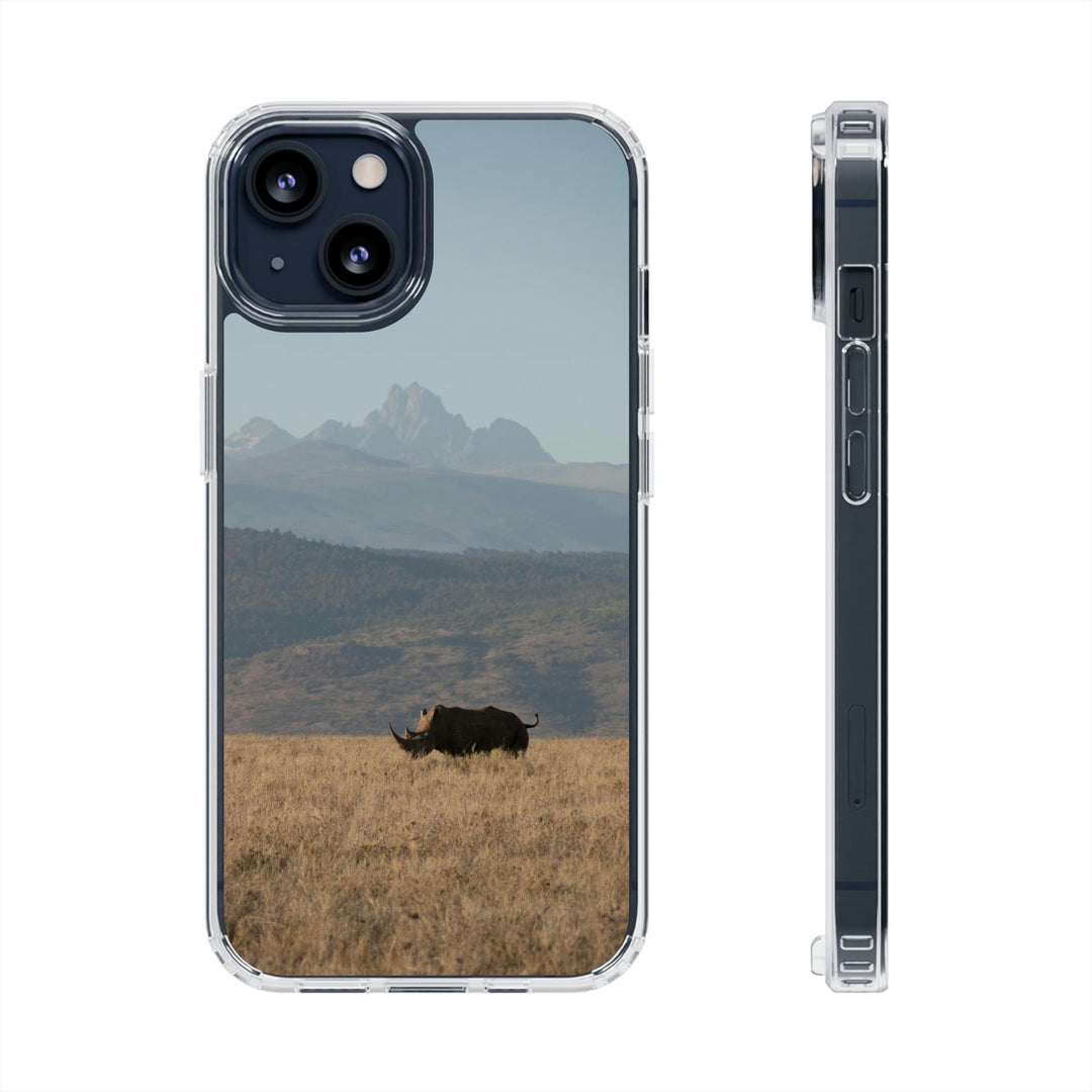 Mt. Kenya and The Bull - Phone Case Featuring Photography Art - Visiting This World