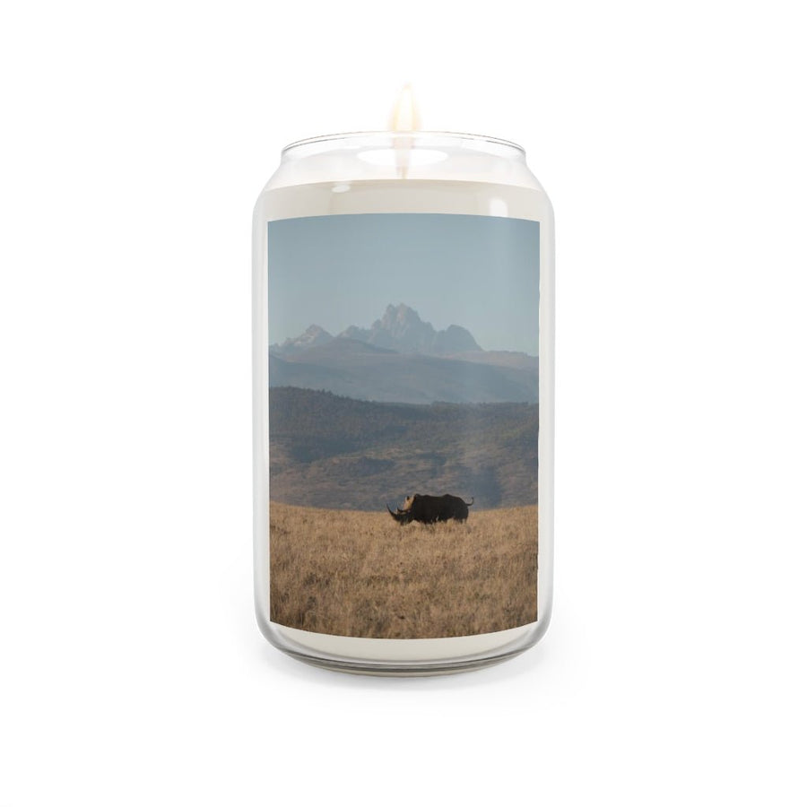 Mt. Kenya and The Bull - Scented Candle, 13.75oz - Visiting This World