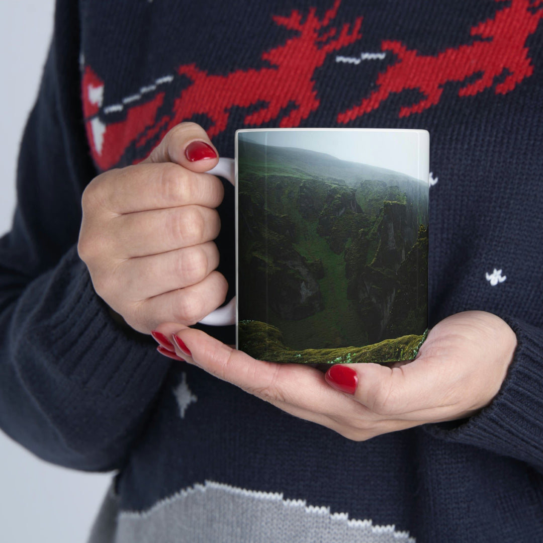 Mystical Canyon - Ceramic Mug 11oz - Visiting This World