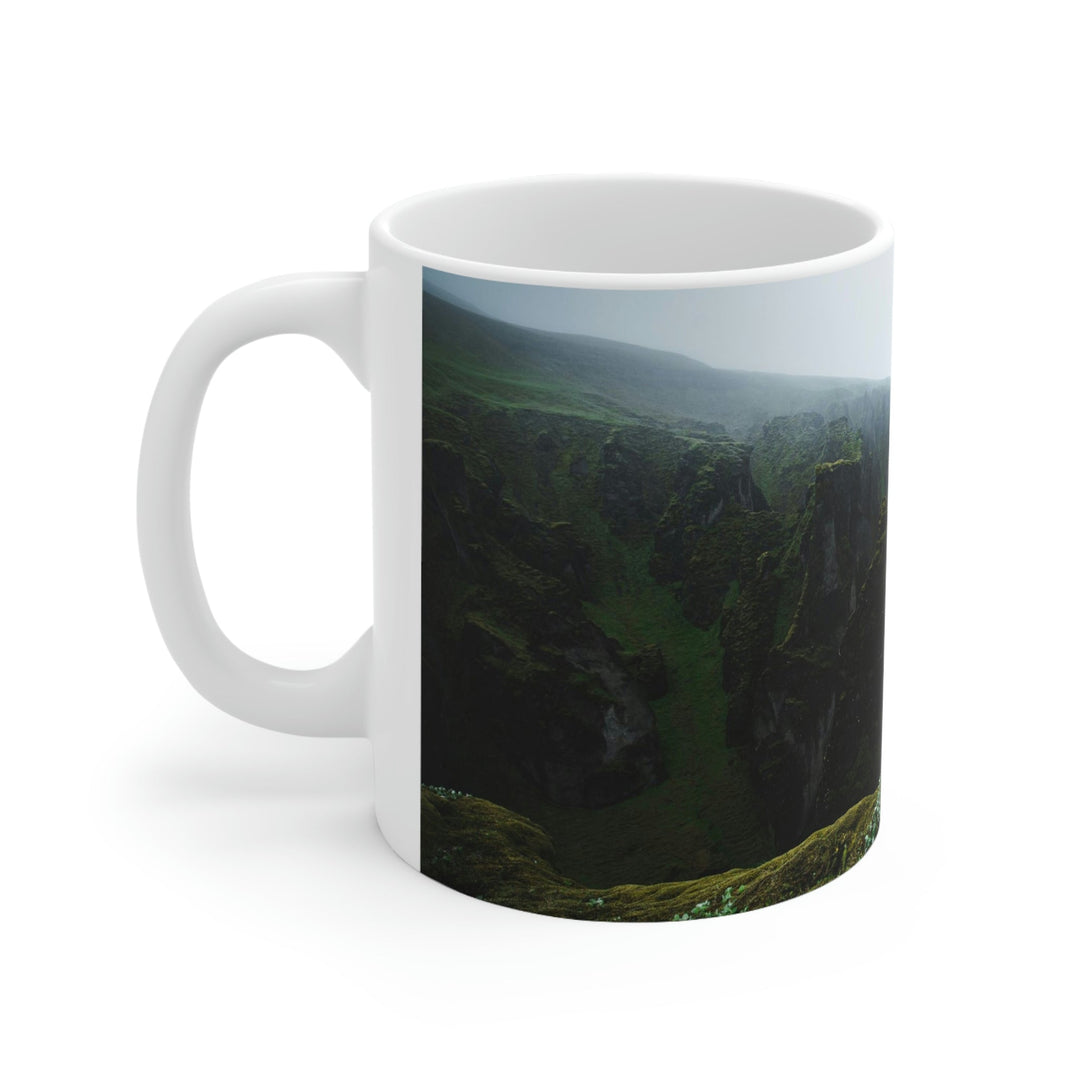 Mystical Canyon - Ceramic Mug 11oz - Visiting This World