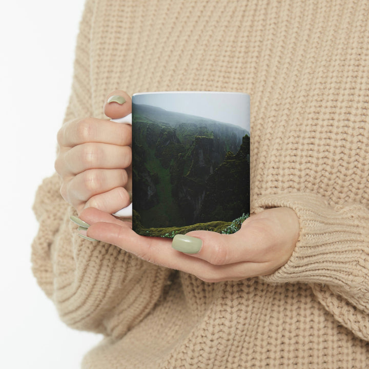 Mystical Canyon - Ceramic Mug 11oz - Visiting This World