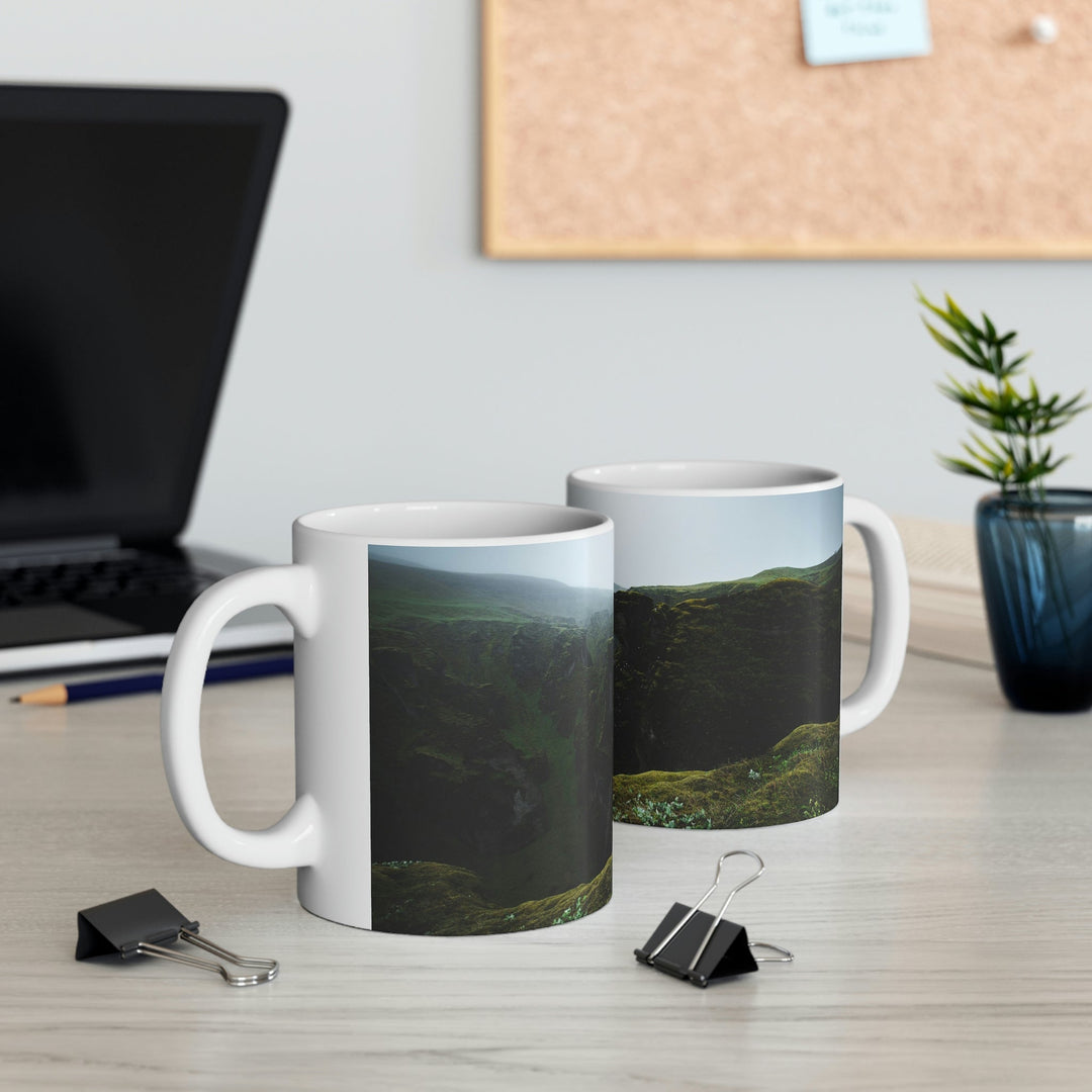 Mystical Canyon - Ceramic Mug 11oz - Visiting This World