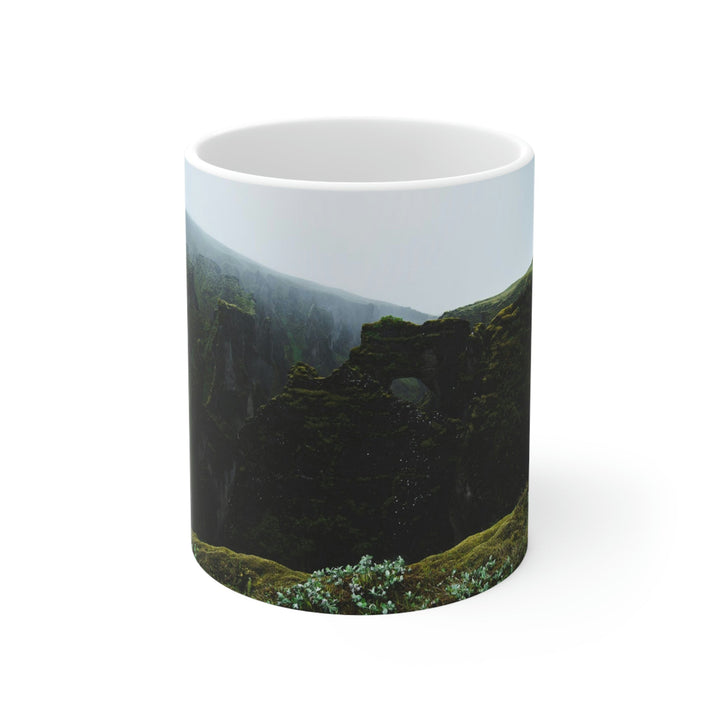 Mystical Canyon - Ceramic Mug 11oz - Visiting This World