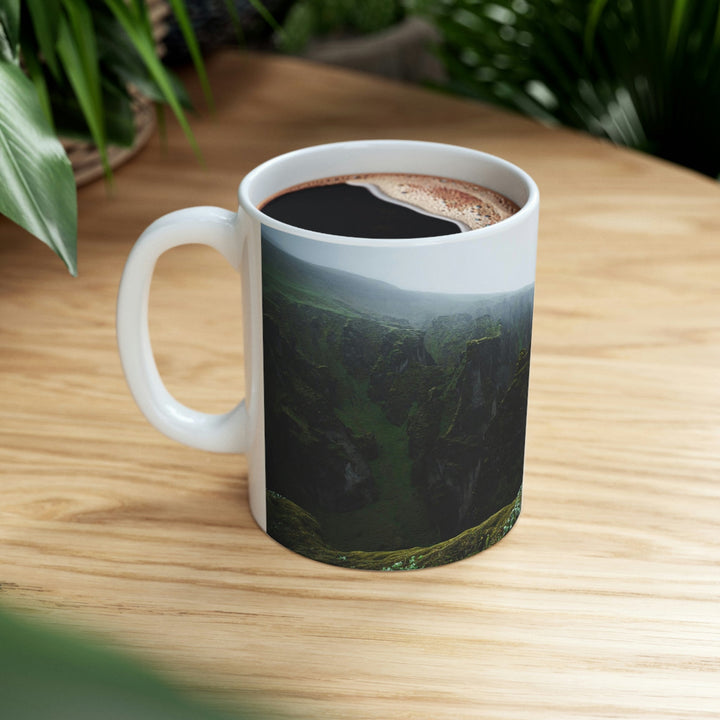 Mystical Canyon - Ceramic Mug 11oz - Visiting This World