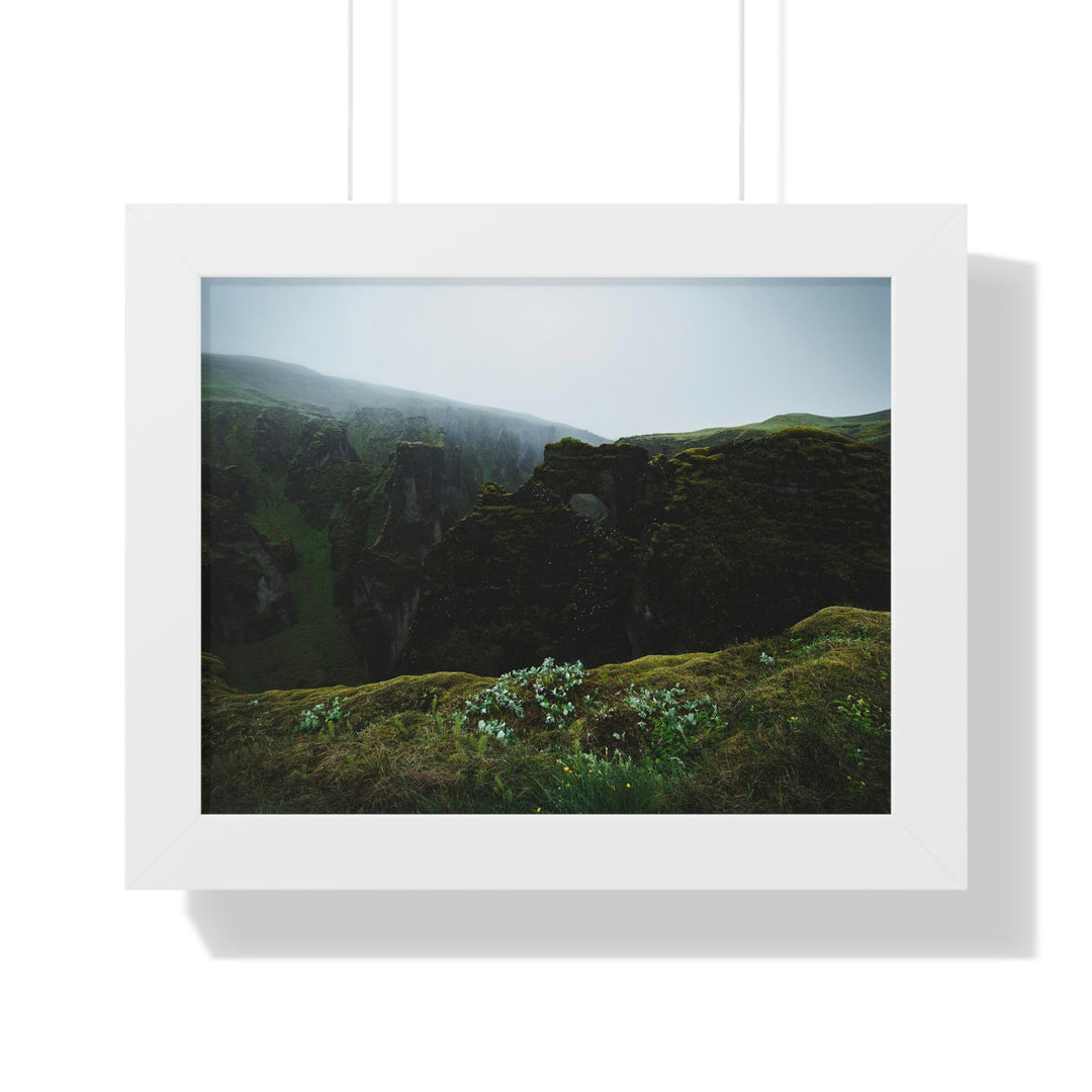 Mystical Canyon - Framed Print - Visiting This World