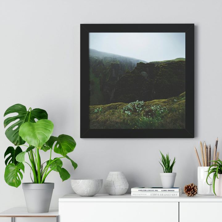 Mystical Canyon - Framed Print - Visiting This World