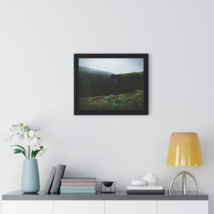 Mystical Canyon - Framed Print - Visiting This World