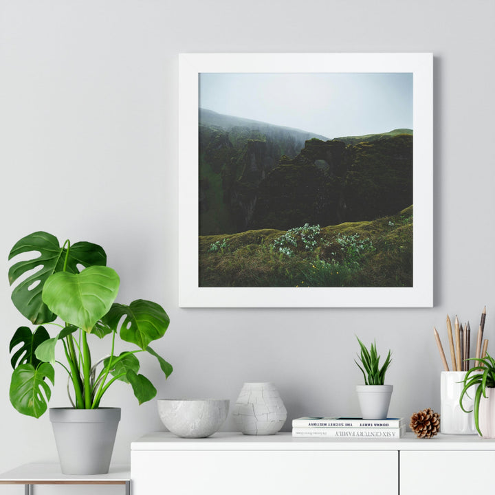 Mystical Canyon - Framed Print - Visiting This World