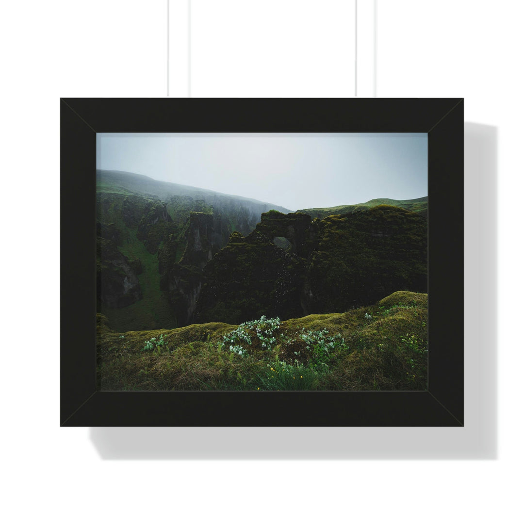 Mystical Canyon - Framed Print - Visiting This World