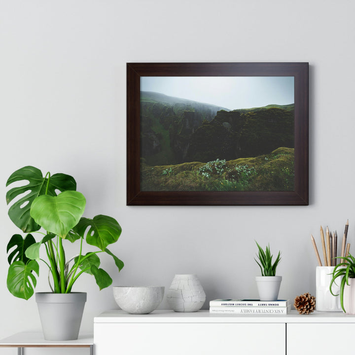 Mystical Canyon - Framed Print - Visiting This World