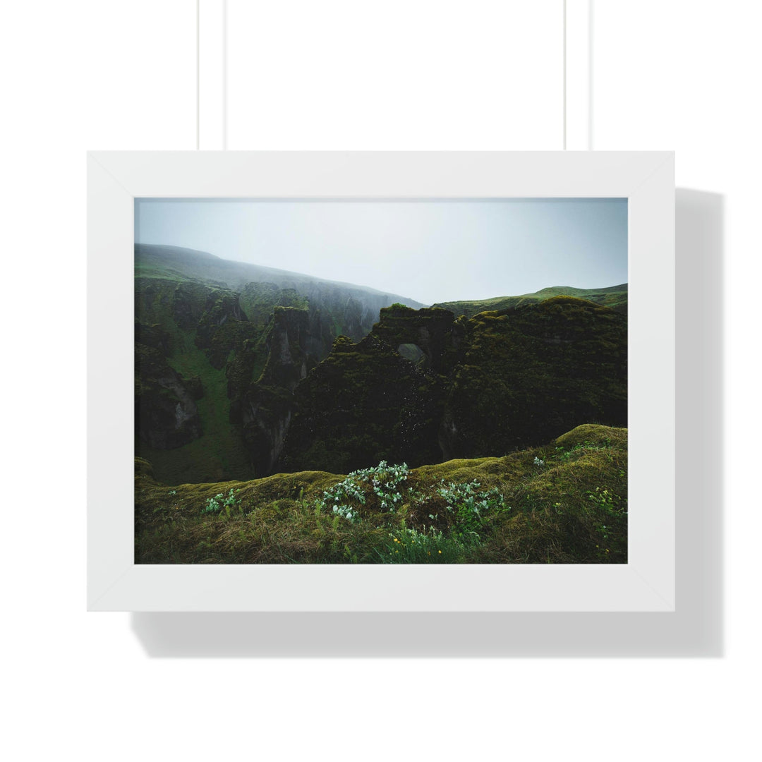 Mystical Canyon - Framed Print - Visiting This World