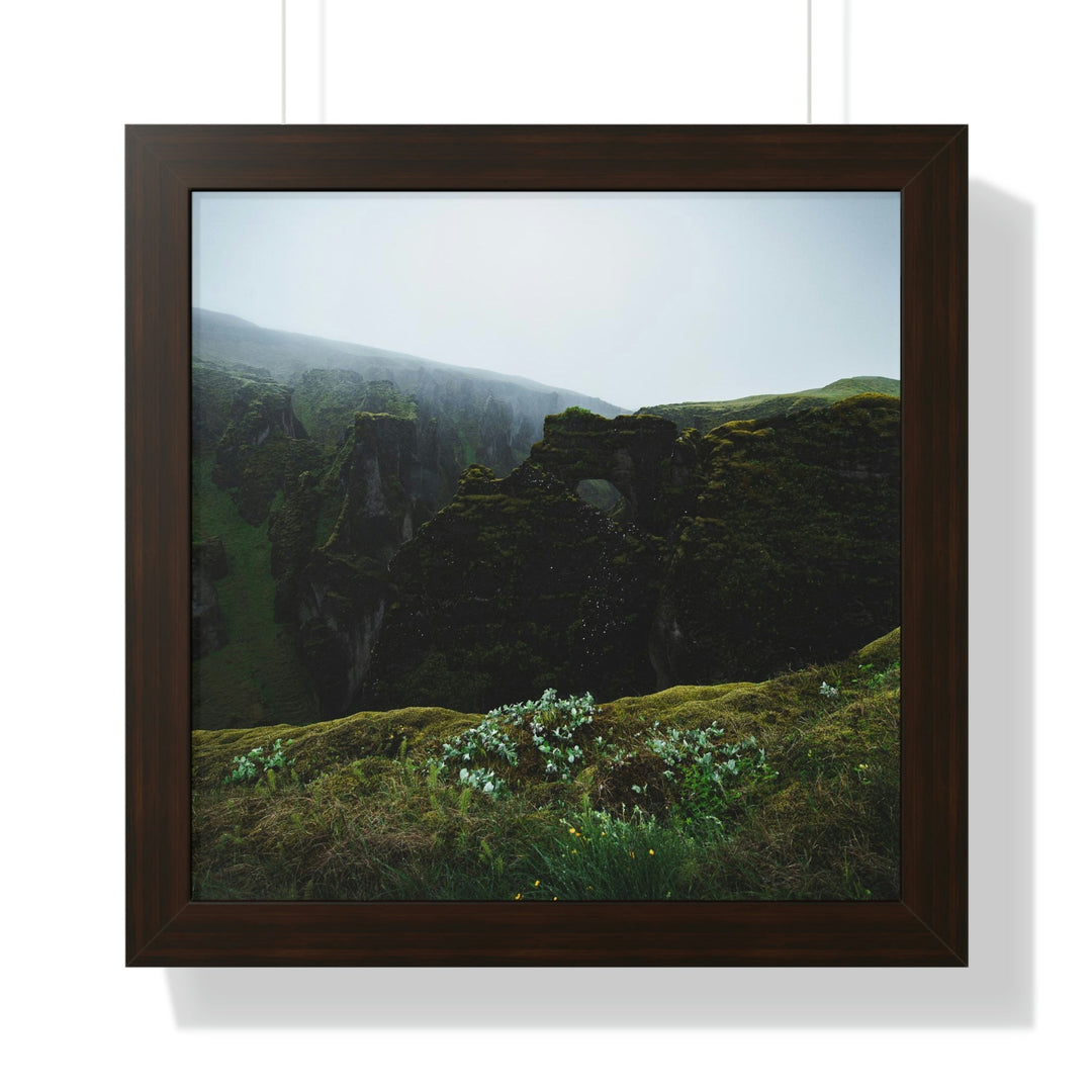 Mystical Canyon - Framed Print - Visiting This World