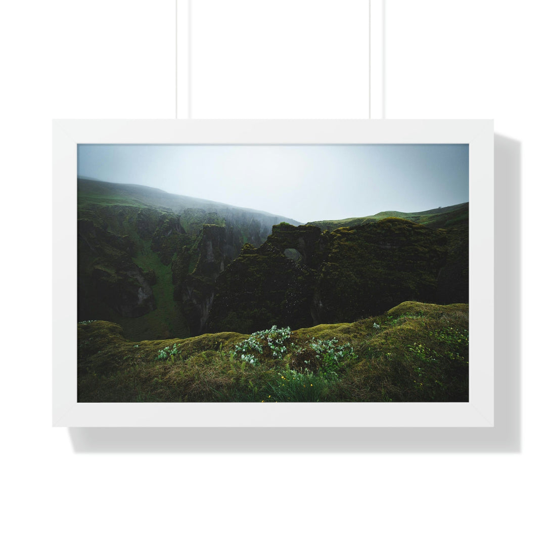 Mystical Canyon - Framed Print - Visiting This World