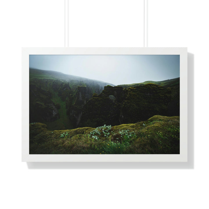 Mystical Canyon - Framed Print - Visiting This World